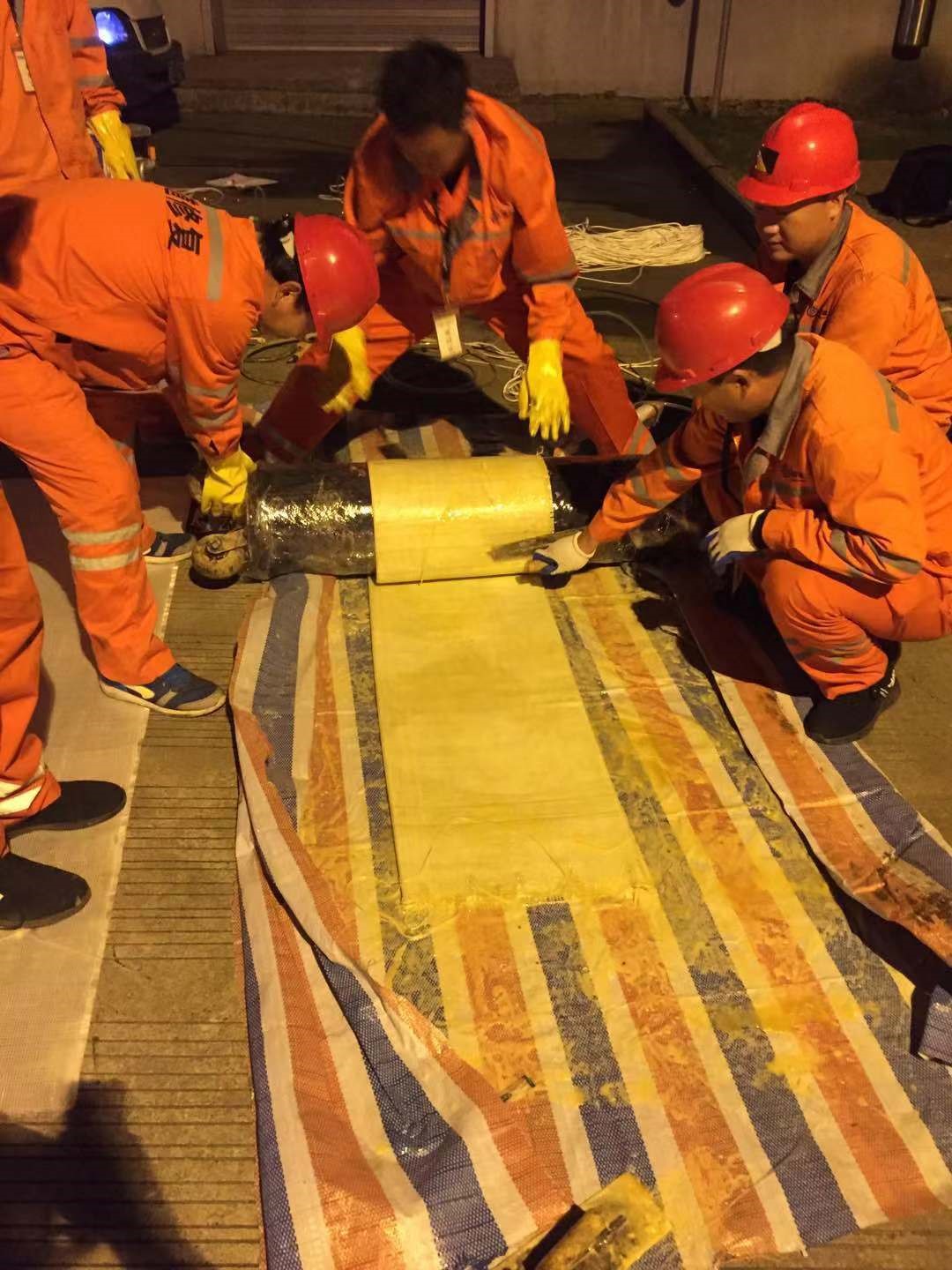 阳春CIPP局部树脂固化法